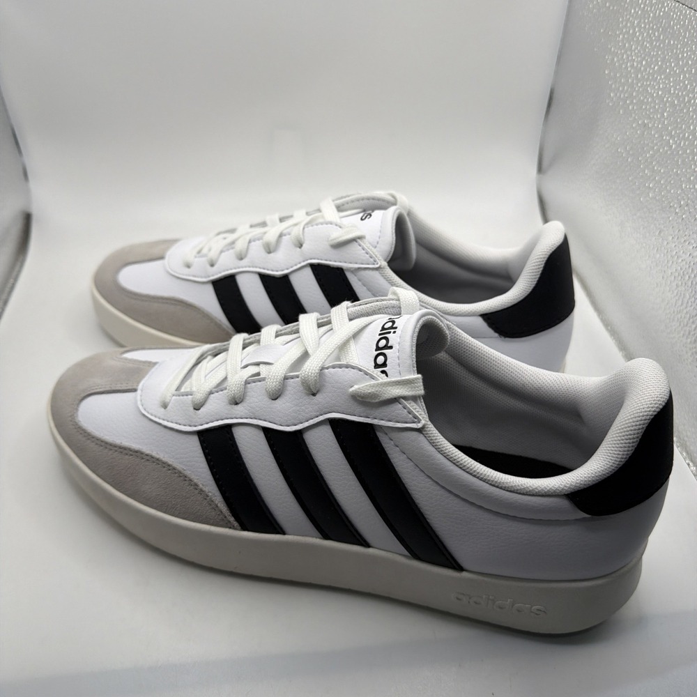 Adidas Women Barreda White Black Grey Size 7.5 shoes sneakers. IH1229. New - Picture 4 of 11